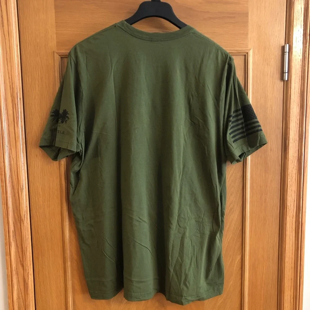 Grunt Style Defend By Any Means Graphic T-Shirt Size XXXL 3XL - Picture 2 of 6